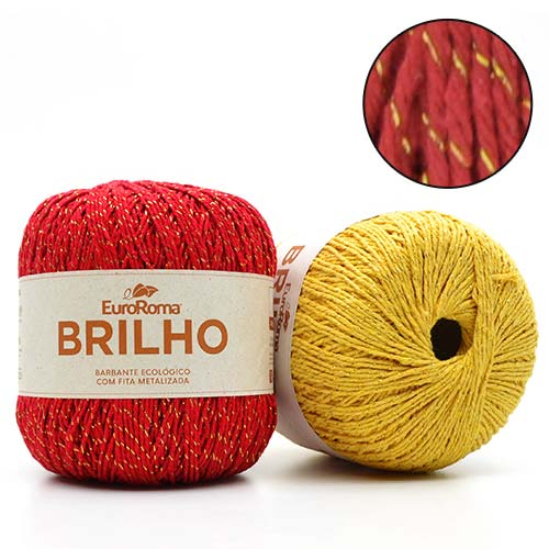 [1513] BARBANTE IMPERADOR  BRILHO OURO 405M